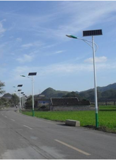 Nanning village solar street lamp